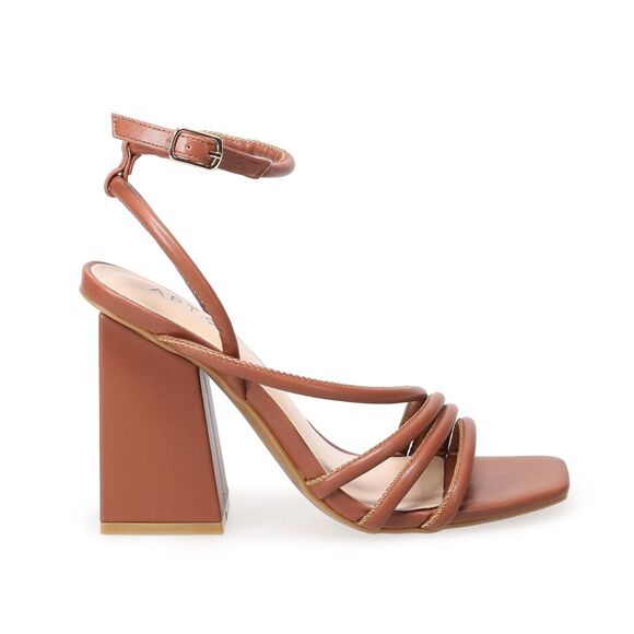 Apt 9 | NIB Cognac Lopaka Strappy Block Heels | 9.5 - Picture 2 of 14